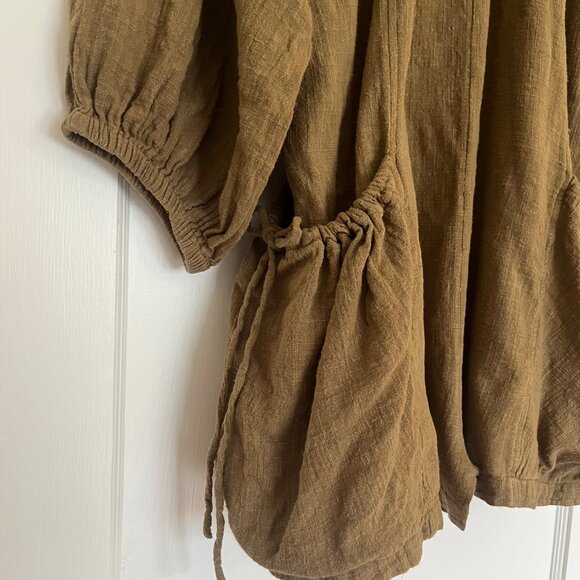 Free People Army Green Tunic | Size Large - Picture 6 of 10